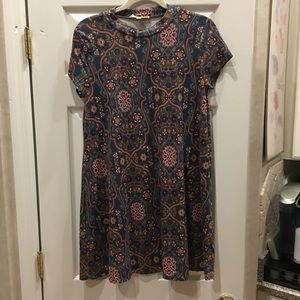 Cotton patterned dress